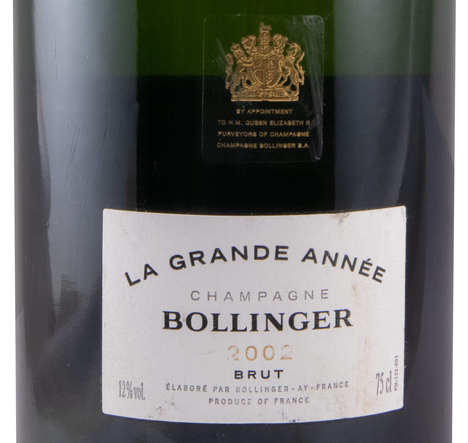 2002 Champagne Bollinger La Grande Année Bruto
