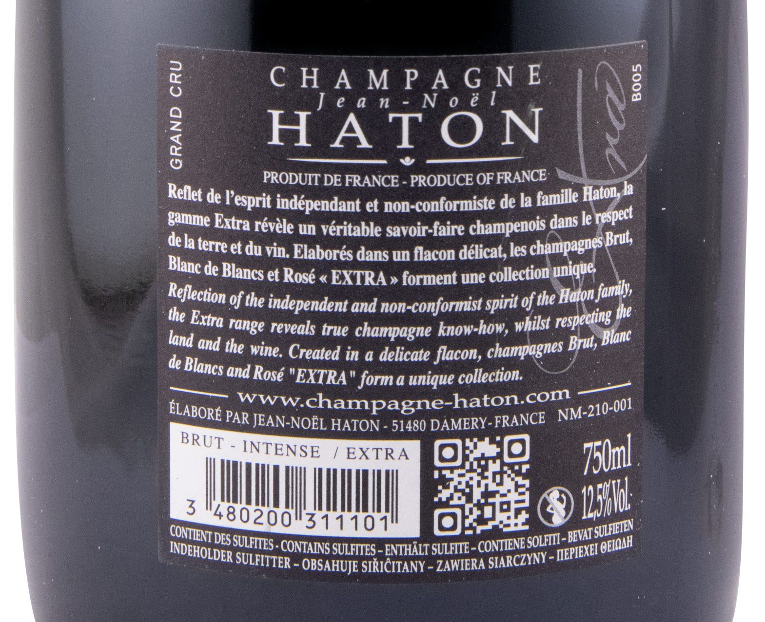 Champagne Haton Intense Extra Bruto