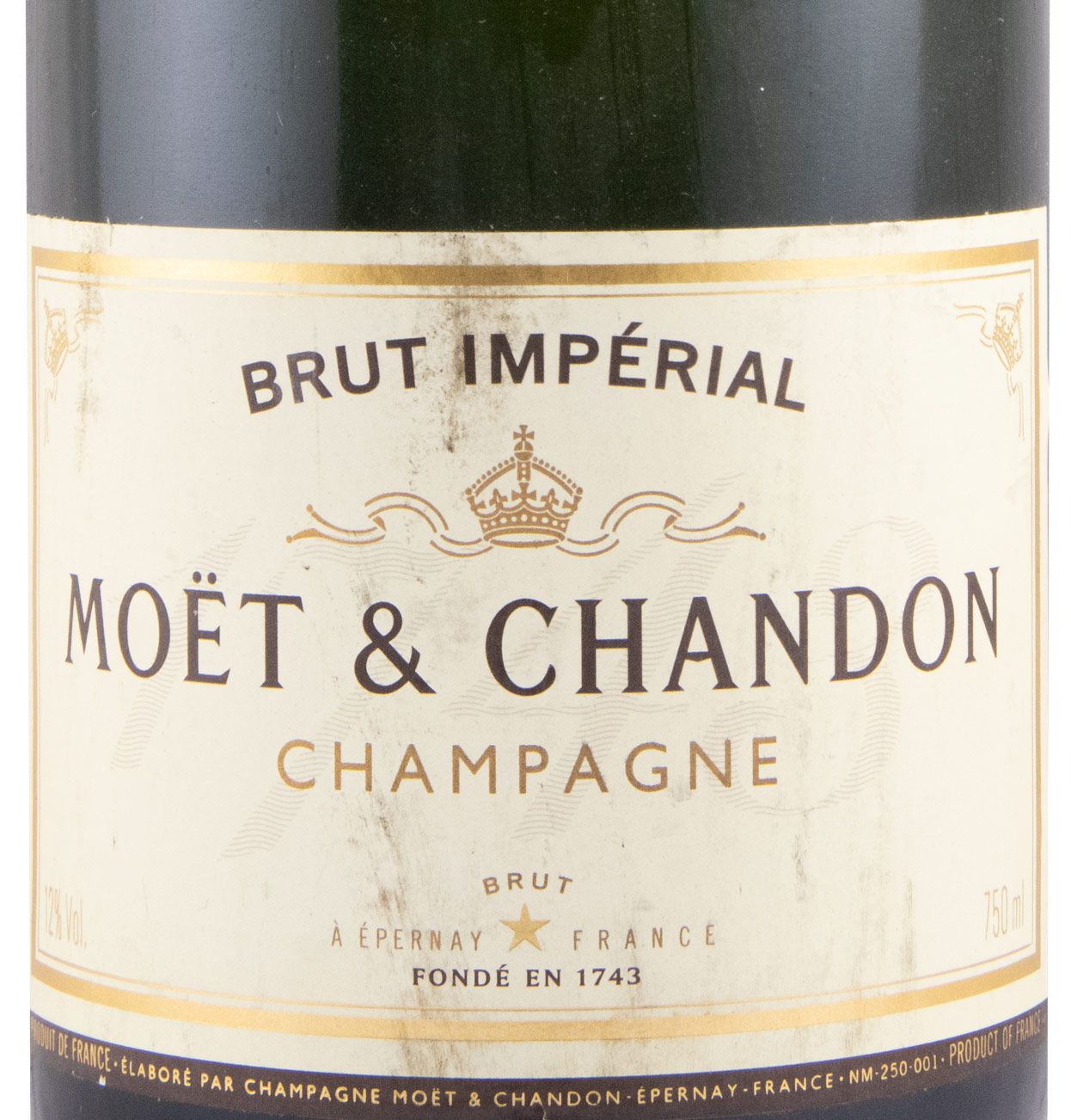 Champagne Moët & Chandon Impérial Bruto (garrafa antiga)