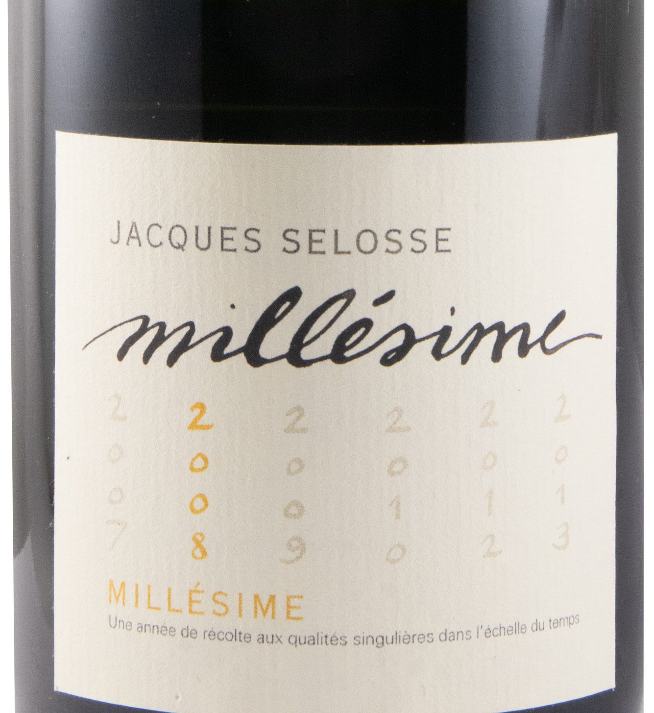 2008 Champagne Jacques Selosse Millésime Extra Brut