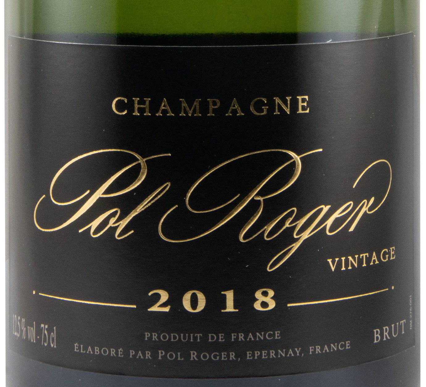 2018 Champagne Pol Roger Vintage Bruto