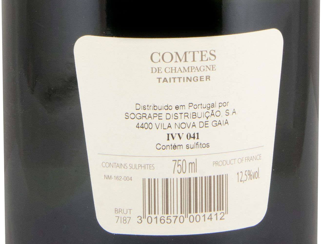 2013 Champagne Taittinger Comtes Blanc de Blancs Brut