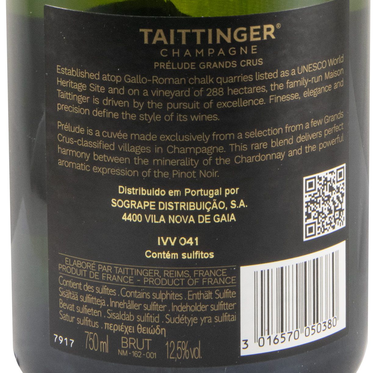 Champagne Taittinger Prélude Grands Crus Bruto