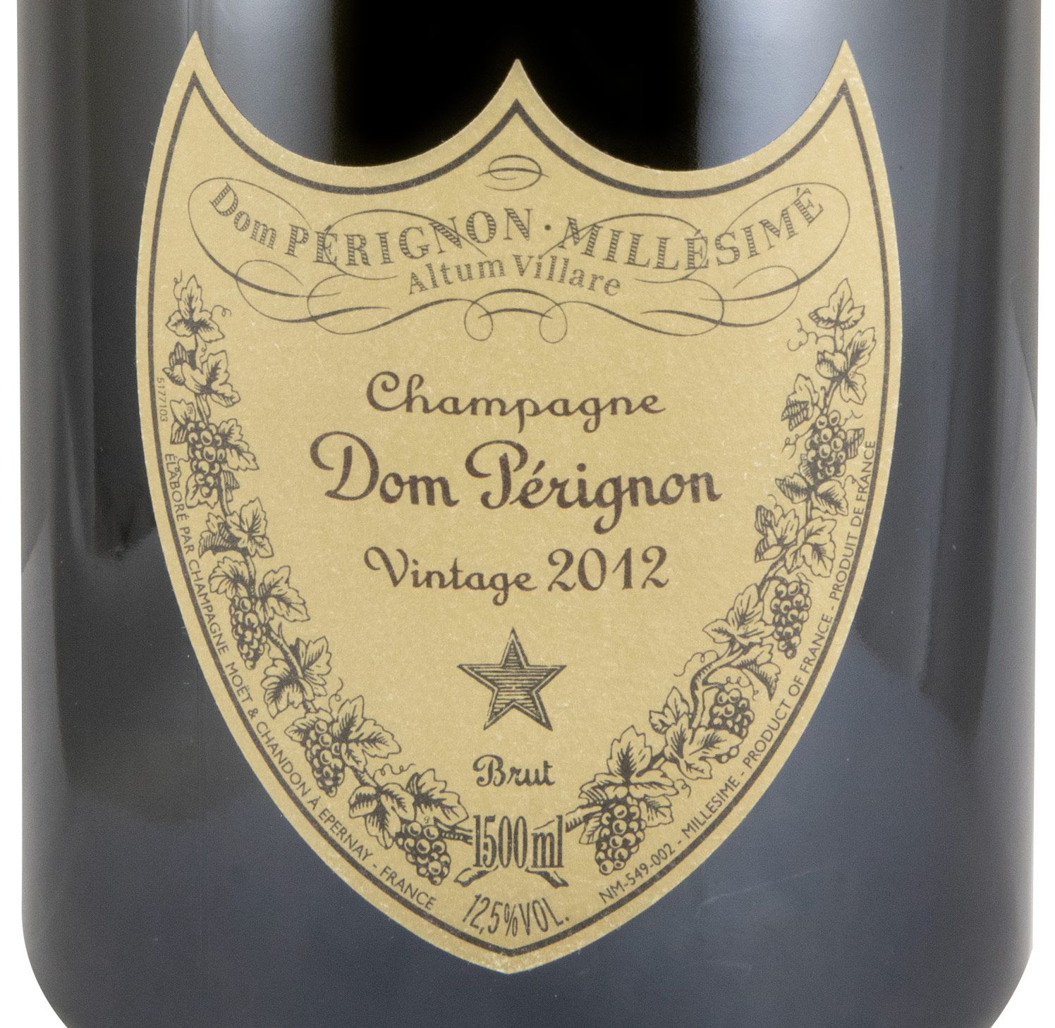 2012 Champagne Dom Pérignon Bruto 1,5L