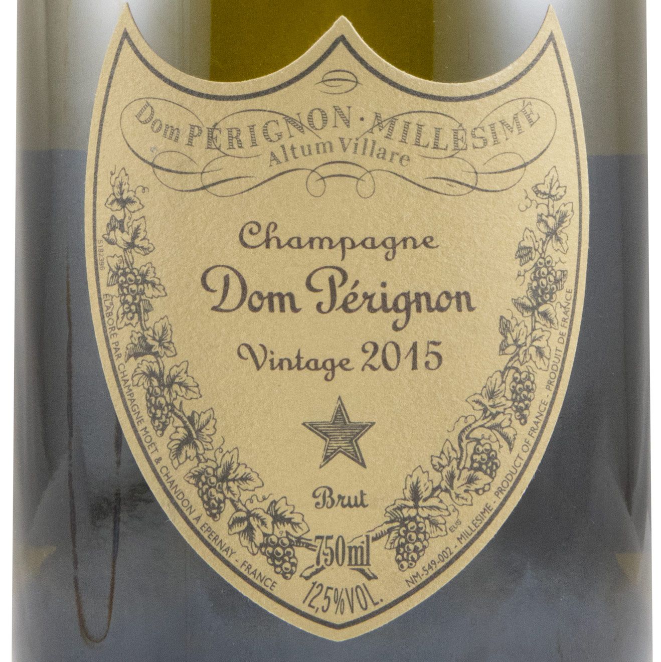 2015 Champagne Dom Pérignon Bruto (sem estojo)