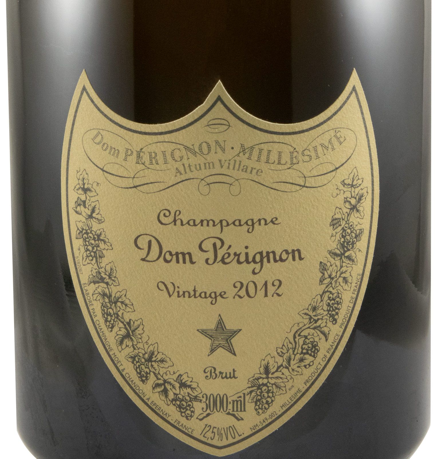 2012 Champagne Dom Pérignon Bruto 3L