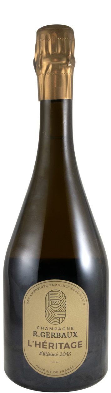 2018 Champagne R. Gerbaux L'Heritage Millésimé Extra Bruto