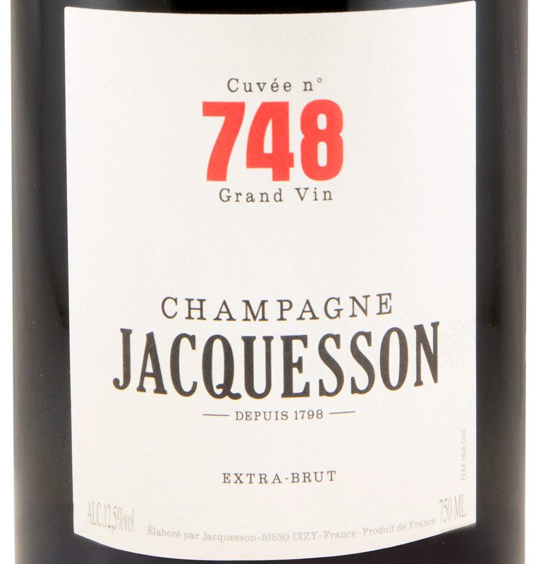 2020 Champagne Jacquesson Cuvée N.º 748 Extra Bruto