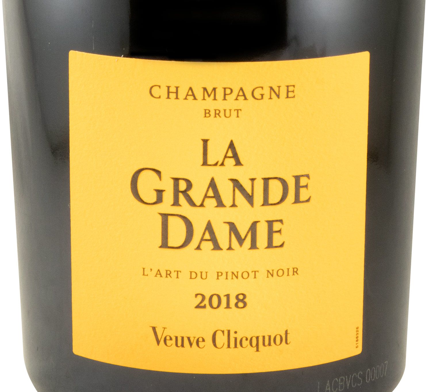 2018 Champagne Veuve Clicquot La Grand Dame Bruto