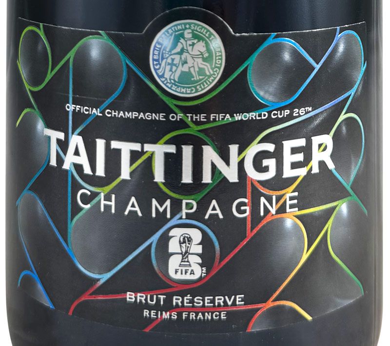 Champagne Taittinger FIFA World Cup 2026 Réserve Limited Edition Brut