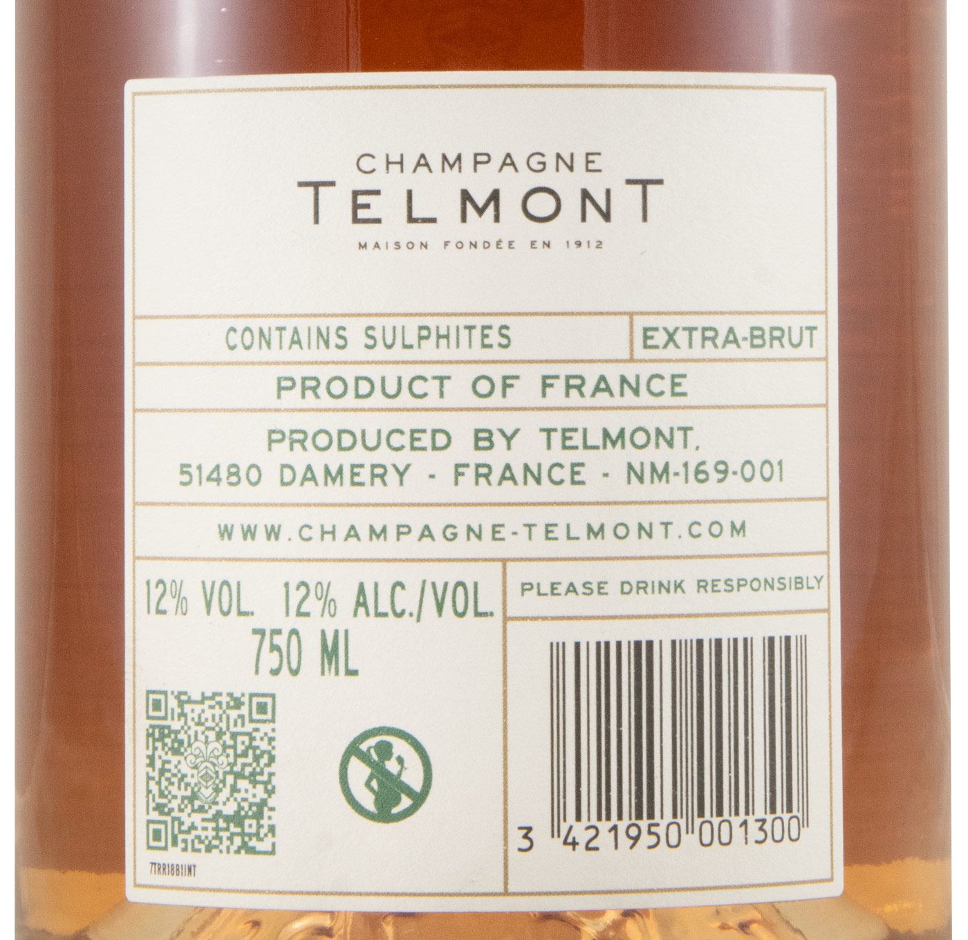 Champagne Telmont Réserve Bruto rosé