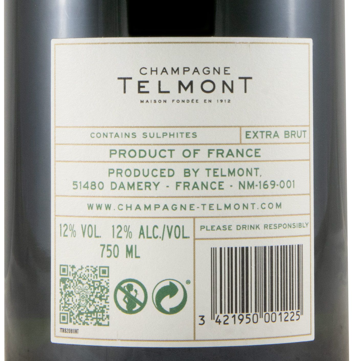Champagne Telmont Réserve Brut