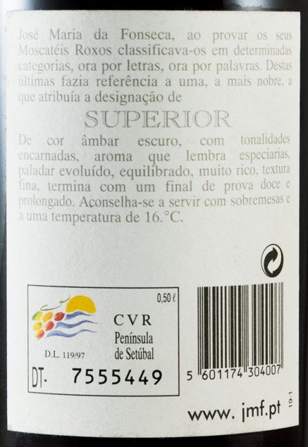 1971 Moscatel Roxo de Setúbal Superior 50cl
