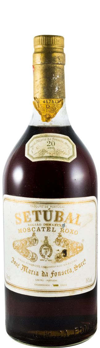 Moscatel Roxo de Setúbal José Maria da Fonseca 20 anos (engarrafado em 1989)