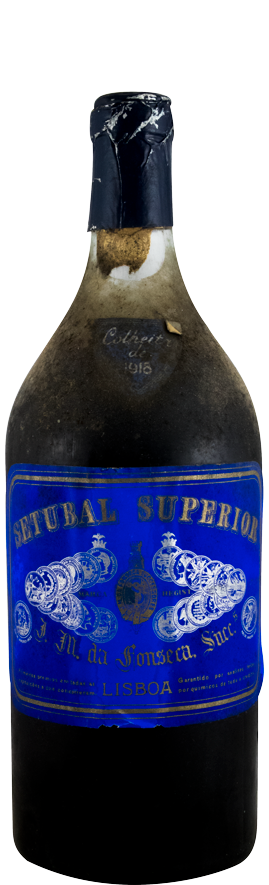 1918 Moscatel de Setúbal José Maria da Fonseca (rótulo danificado)