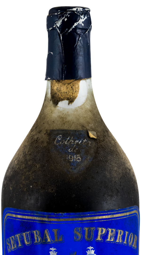 1918 Moscatel de Setúbal José Maria da Fonseca (rótulo danificado)