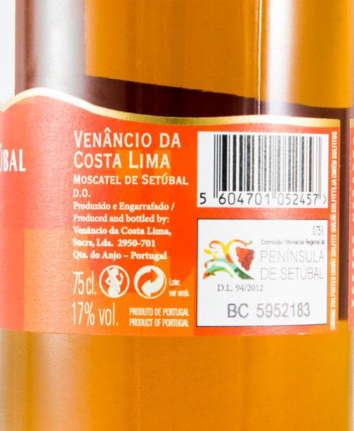 Moscatel de Setúbal Venâncio da Costa Lima