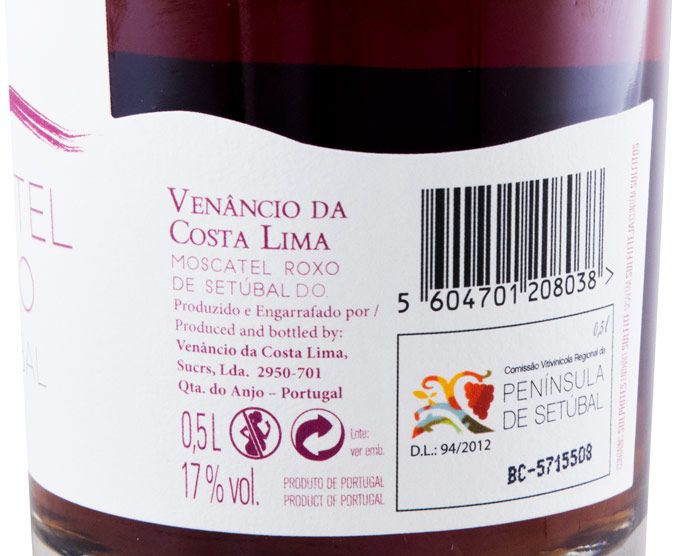 2014 Moscatel Roxo de Setúbal Venâncio da Costa Lima 50cl