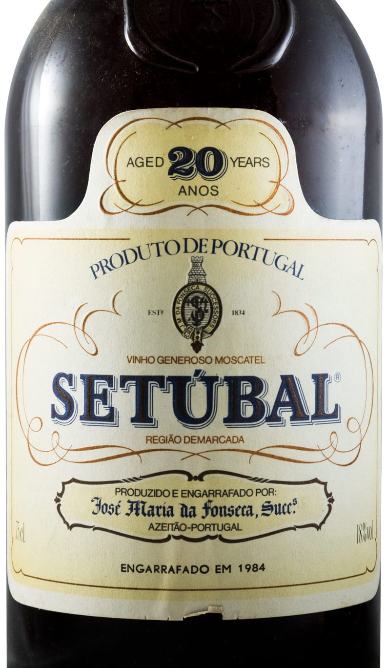 Moscatel de Setúbal José Maria da Fonseca 20 years (bottled in 1984)