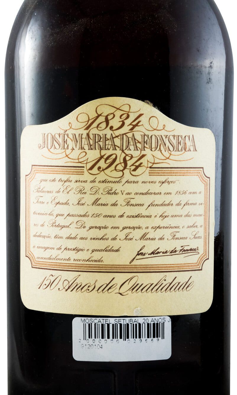 Moscatel de Setúbal José Maria da Fonseca 20 years (bottled in 1984)