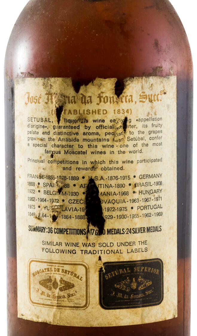Moscatel de Setúbal José Maria da Fonseca 6 anos (engarrafada em 1976)
