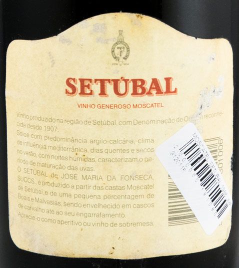 1986 Moscatel de Setúbal José Maria da Fonseca