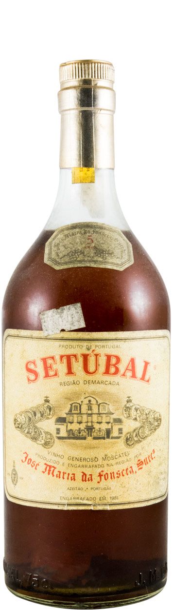 Moscatel de Setúbal José Maria da Fonseca 5 years (bottled in 1981)