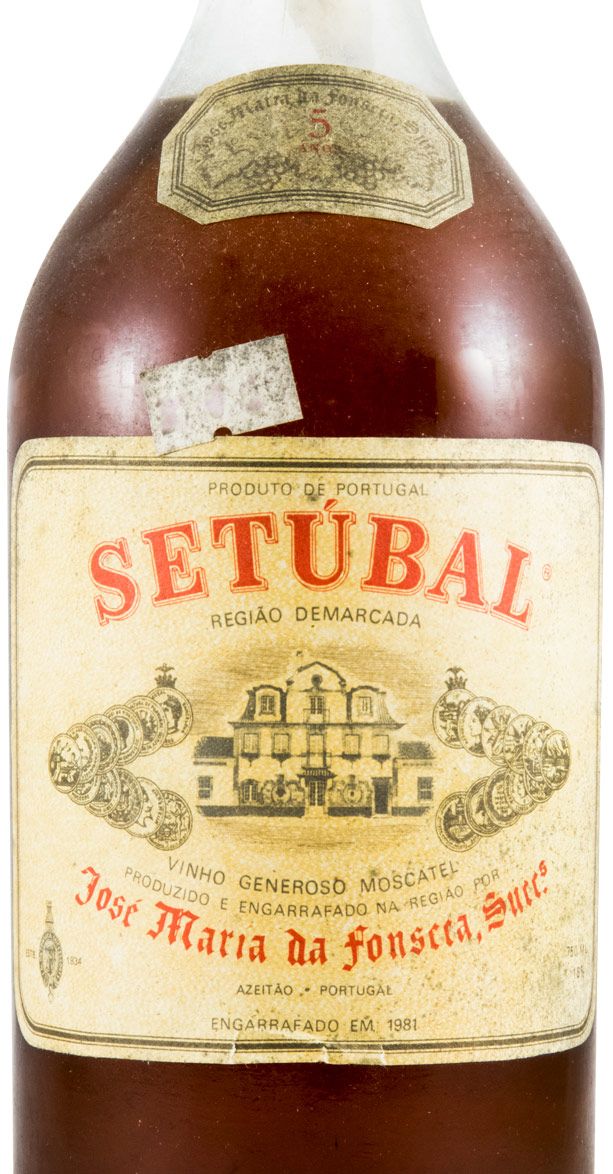 Moscatel de Setúbal José Maria da Fonseca 5 years (bottled in 1981)