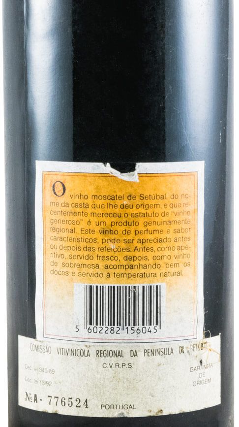 1986 Moscatel de Setúbal Adega Cooperativa de Palmela