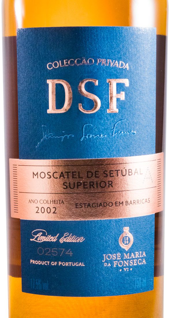 2002 Moscatel de Setúbal Domingos Soares Franco Armagnac Colecção Privada