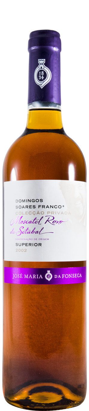 2002 Moscatel Roxo de Setúbal Domingos Soares Franco Colecção Privada c/Copo