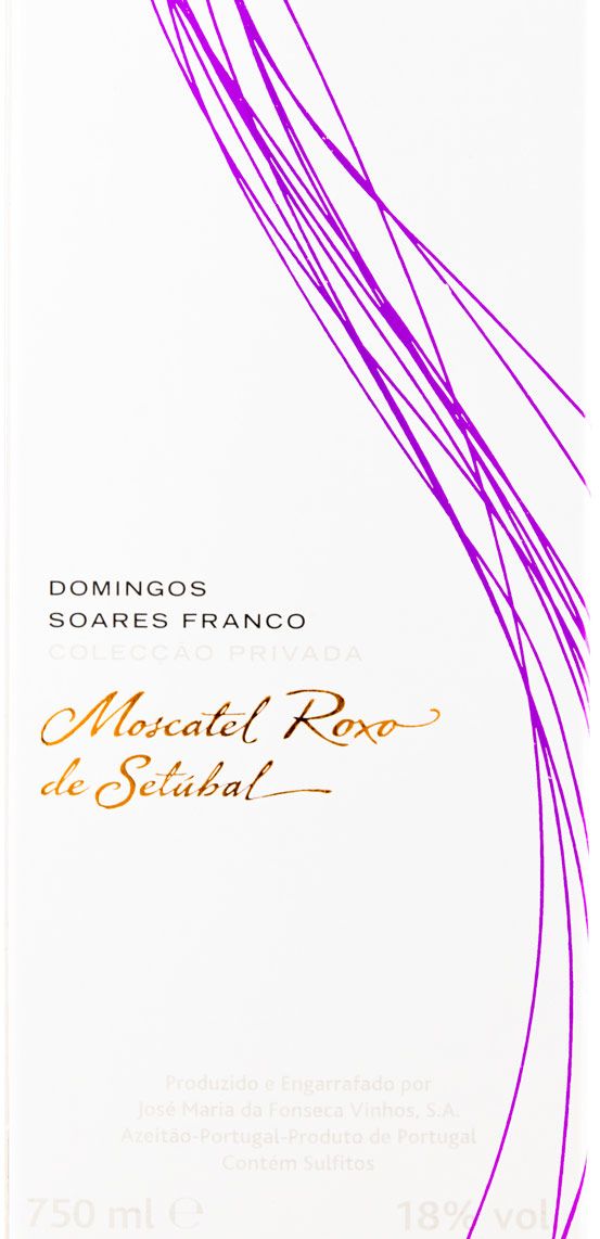 1997 Moscatel Roxo de Setúbal Domingos Soares Franco Colecção Privada