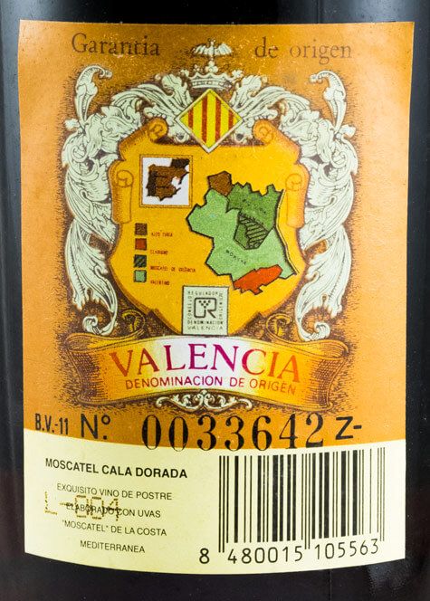 Moscatel Gran Reserva Cala Dorada Bodegas Vidal
