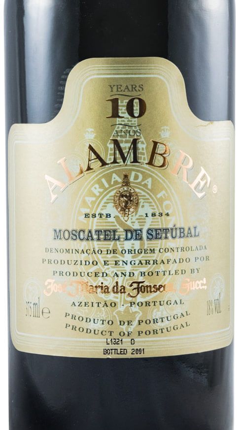 Moscatel de Setúbal José Maria da Fonseca Alambre 10 anos 37,5cl