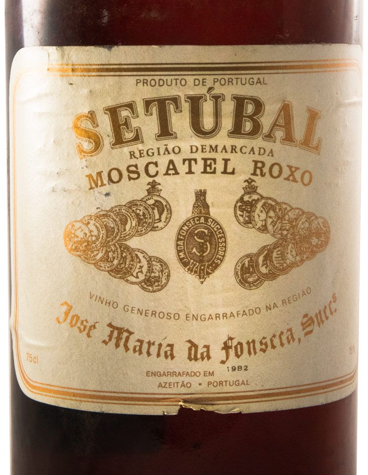 Moscatel Roxo de Setúbal José Maria da Fonseca 20 anos (engarrafado em 1982)