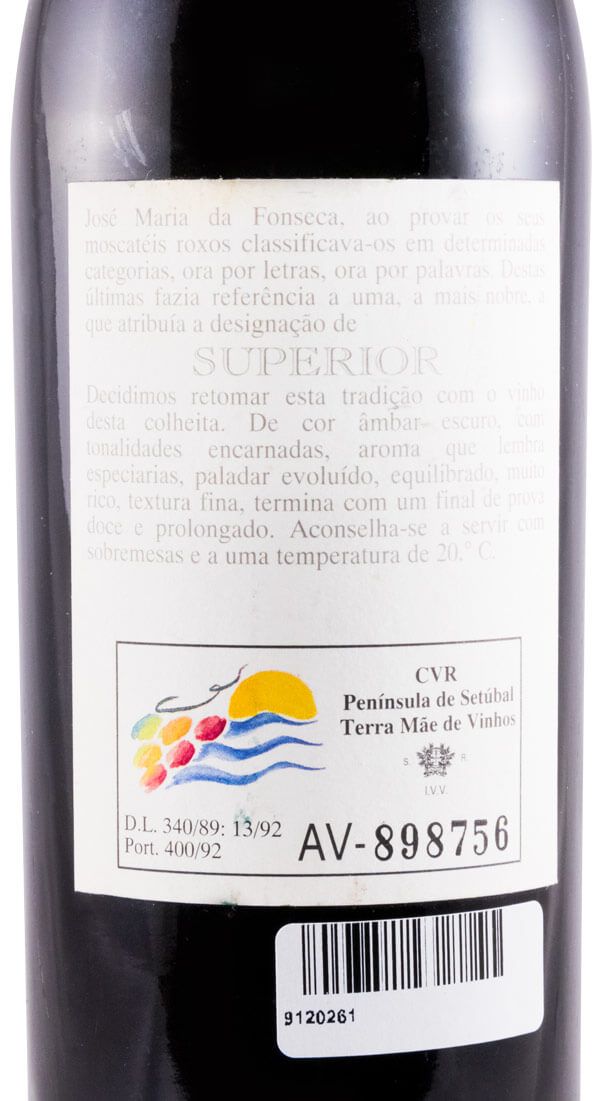 1951 Moscatel Roxo de Setúbal José Maria da Fonseca Superior 50cl