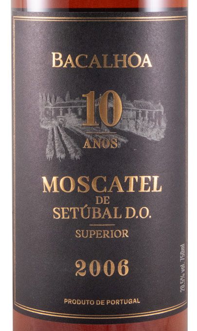 2006 Moscatel de Setúbal Bacalhôa Superior 10 years