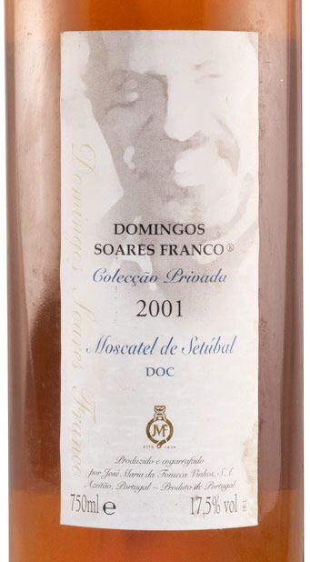 2001 Moscatel de Setúbal Domingos Soares Franco Armagnac Colecção Privada