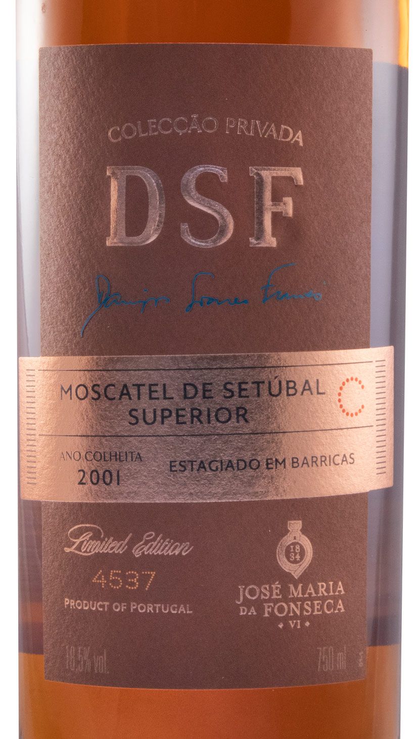 2001 Moscatel de Setúbal Domingos Soares Franco Cognac Colecção Privada