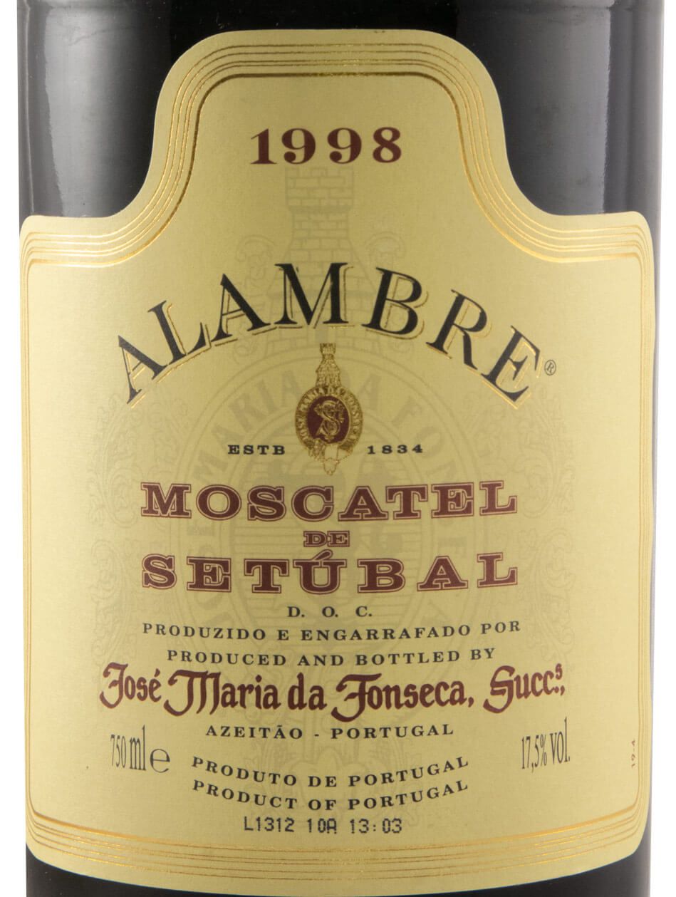 1998 Moscatel de Setúbal José Maria da Fonseca Alambre