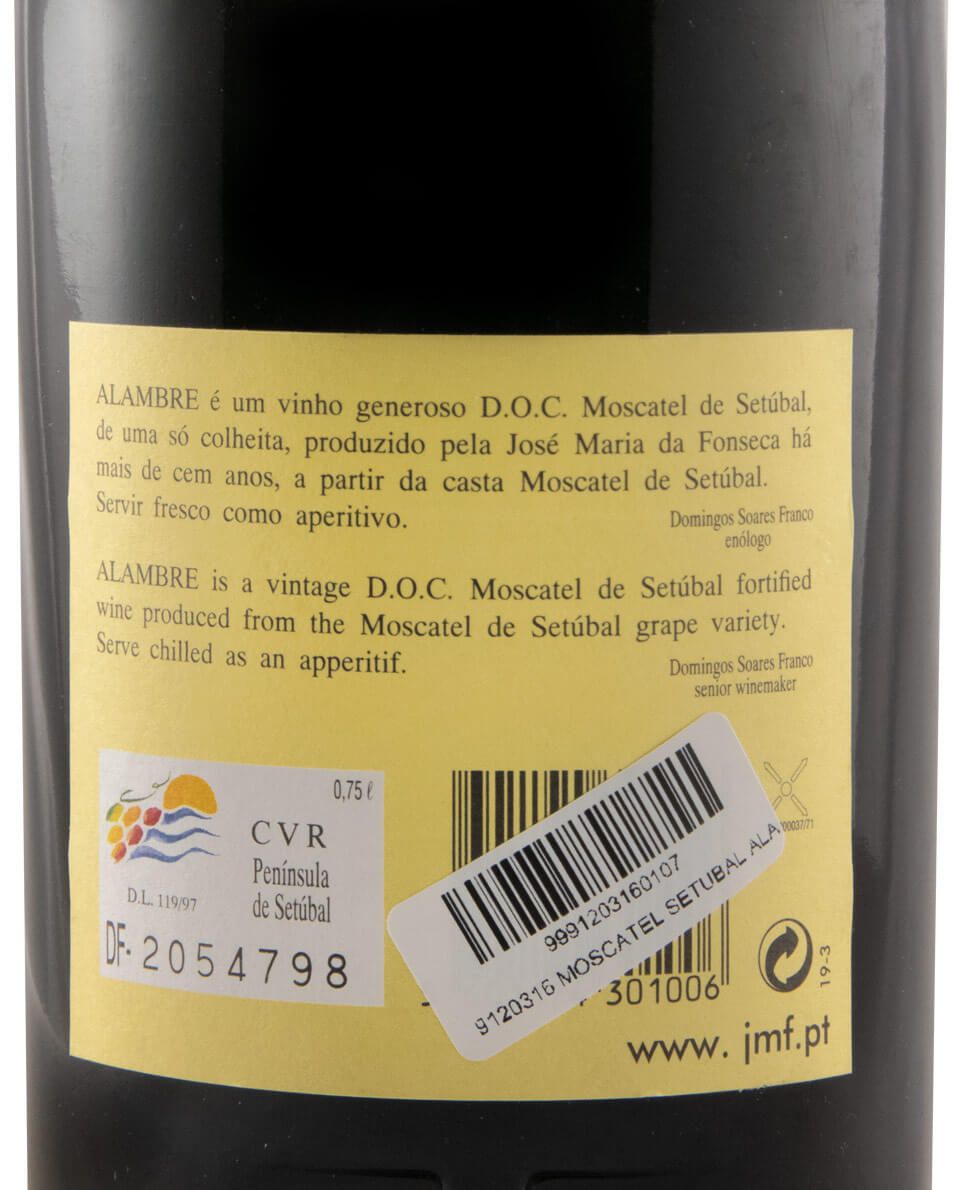 1998 Moscatel de Setúbal José Maria da Fonseca Alambre