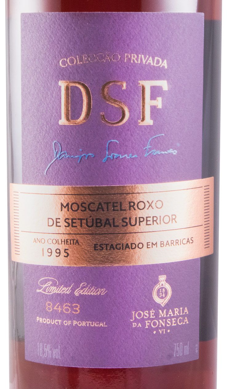 1995 Moscatel Roxo de Setúbal José Maria da Fonseca DSF Colecção Privada Edição Limitada