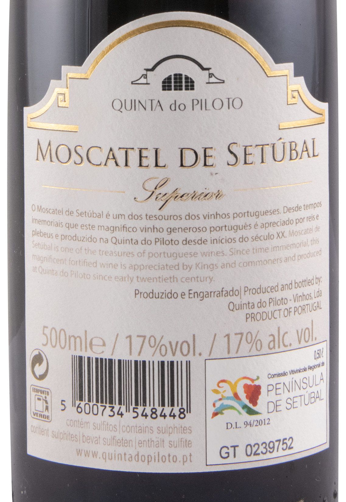 Moscatel de Setúbal Quinta do Piloto Superior 10 years