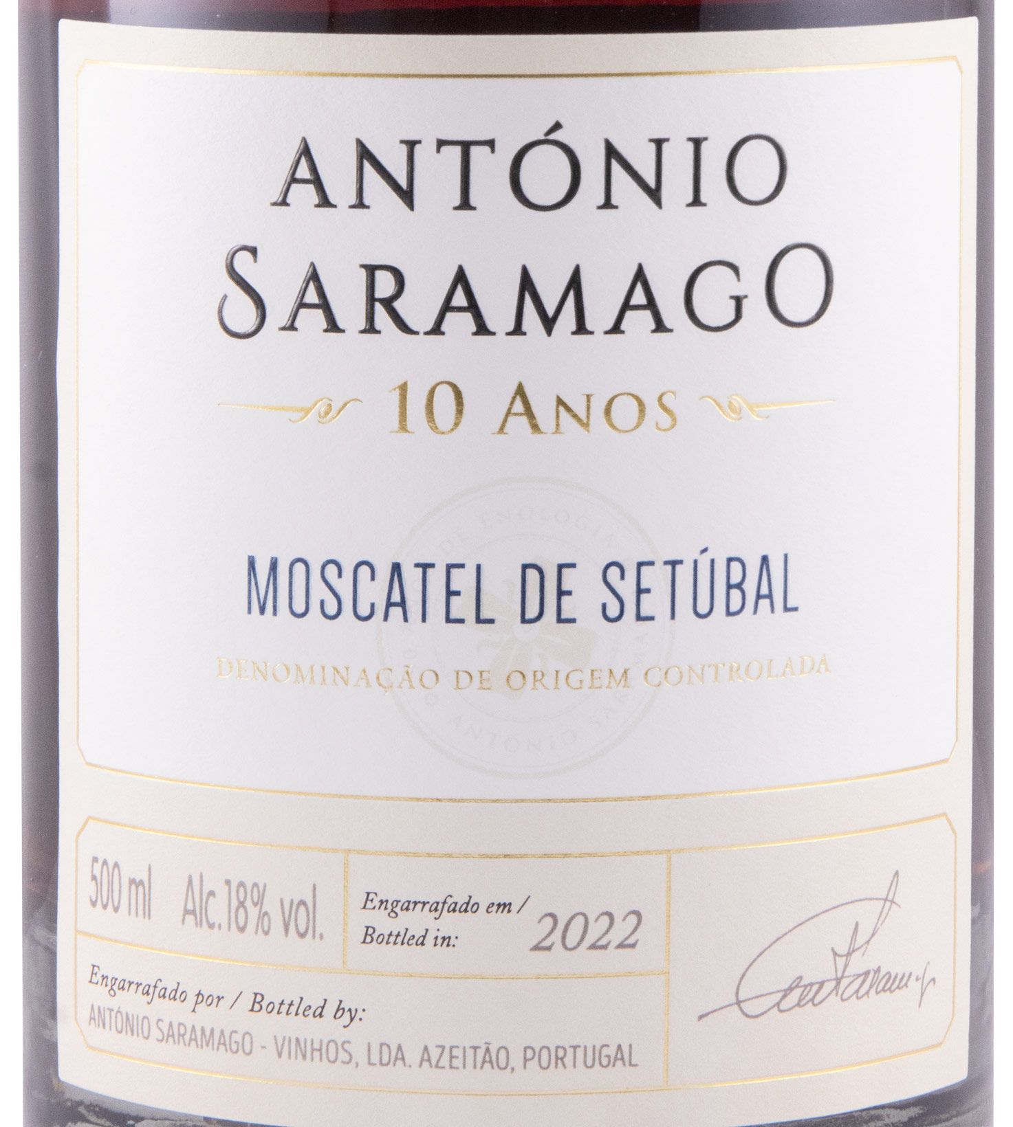 Moscatel de Setúbal António Saramago 10 anos 50cl