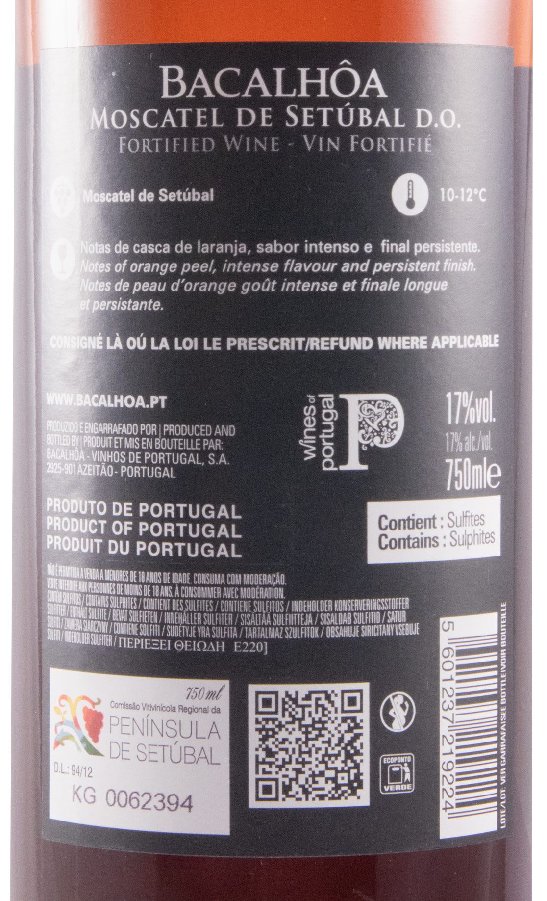 2019 Moscatel de Setúbal Bacalhôa