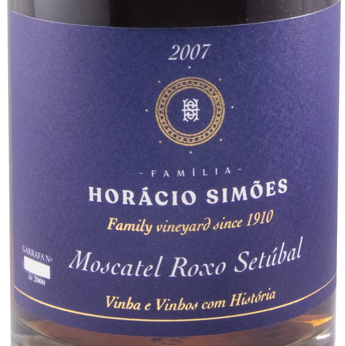 2007 Moscatel Roxo de Setúbal Horácio Simões Armagnac 50cl