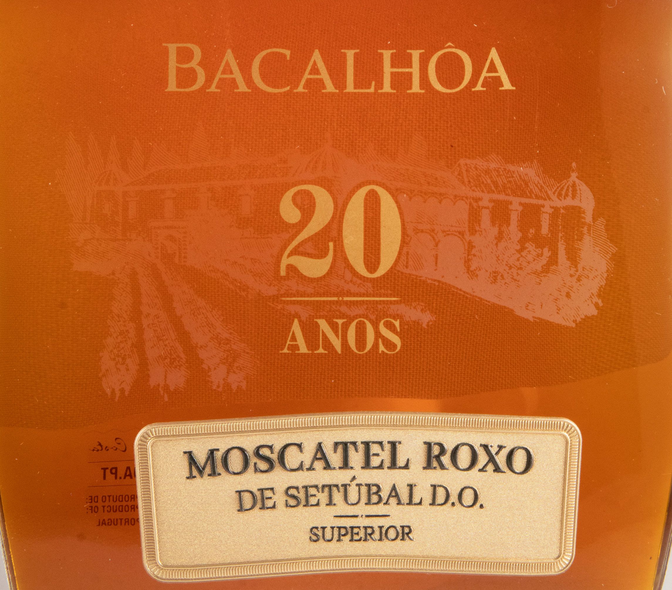2003 Moscatel Roxo de Setúbal Bacalhôa 20 years Superior 50cl