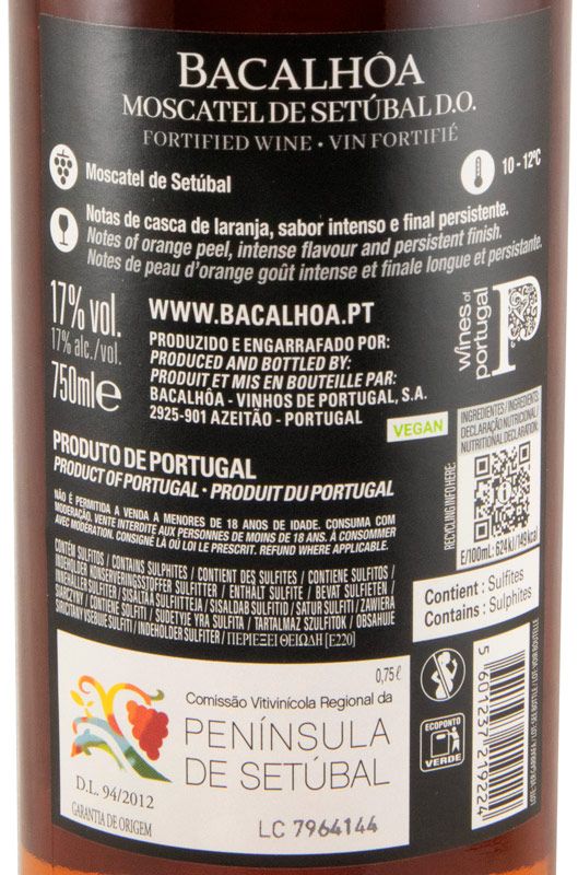 2023 Moscatel de Setúbal Bacalhôa