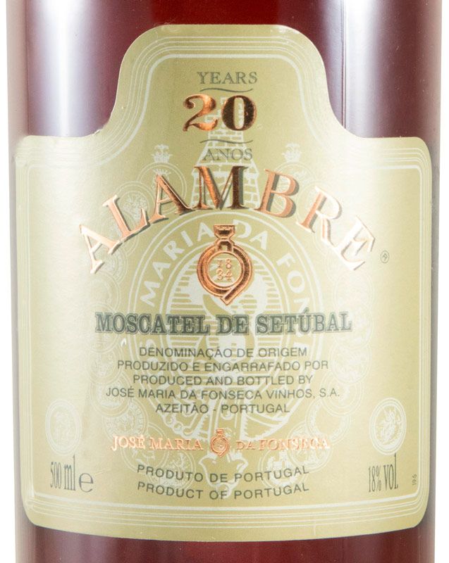 Moscatel de Setúbal José Maria da Fonseca Alambre 20 years (former bottle) 50cl