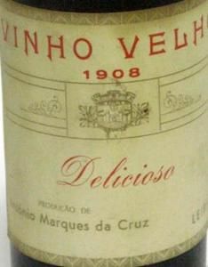 1908 Vinho Velho Delicioso António Marques Cruz